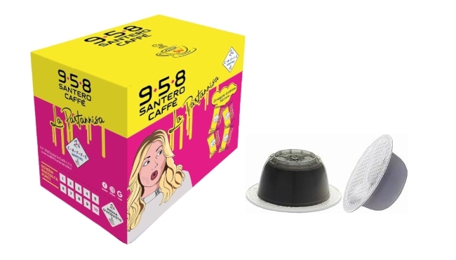 90 capsule Santero 'La Partannisa' compatibili con sistema Bialetti